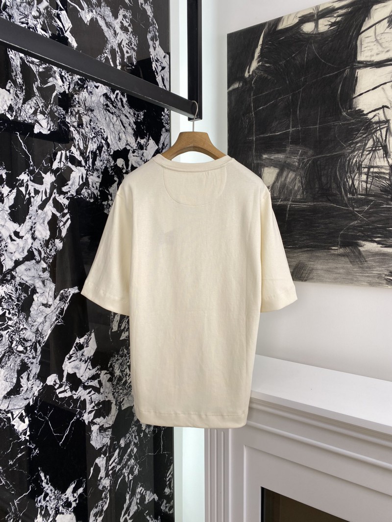 Fendi Embroidered Short Sleeve T-Shirt 1