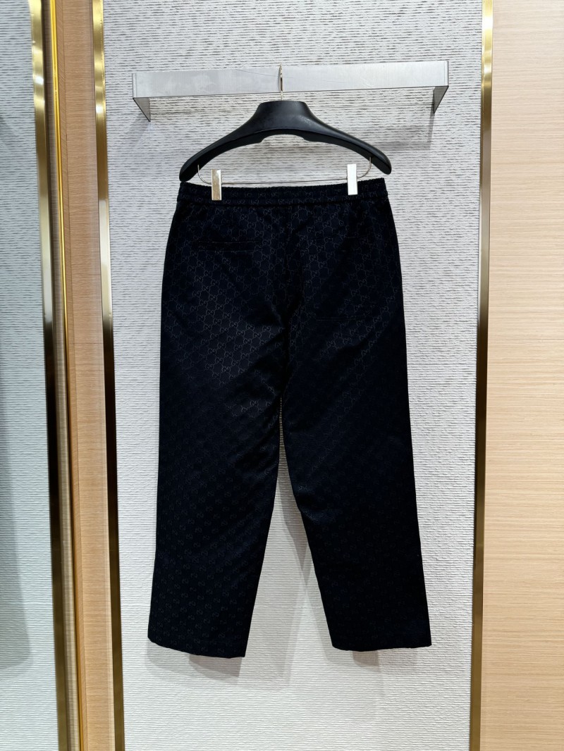 Gucci Double G Jacquard Webbing Trousers 1 1