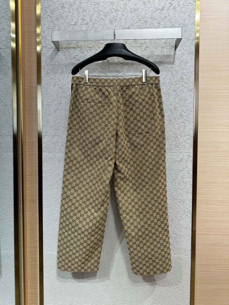 Gucci Double G Jacquard Webbing Trousers 2 1