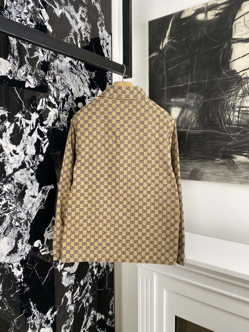 Gucci all-over print jacquard jacket 1