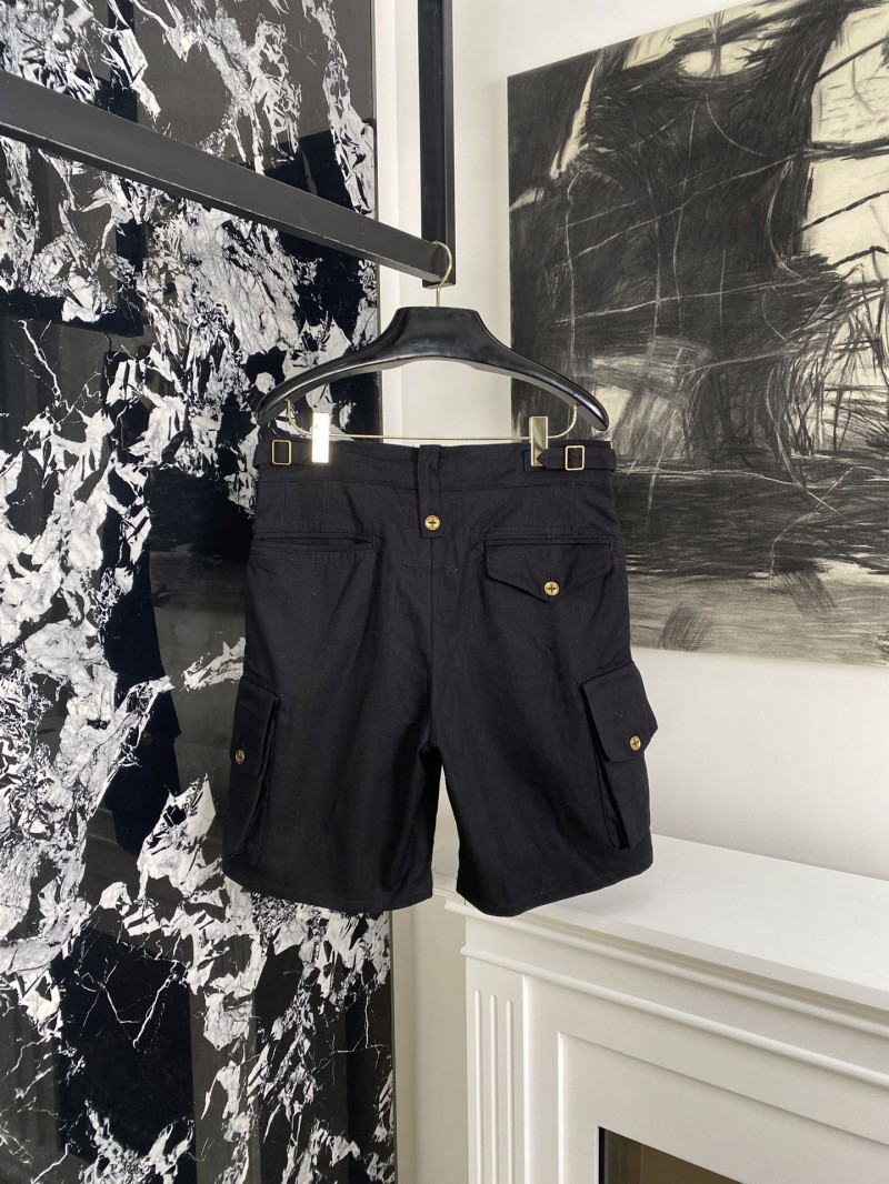 LV Metallic Label Multi-Pocket Shorts 1