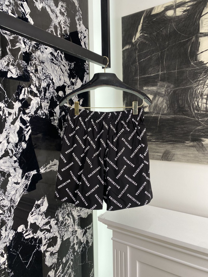 Balenciaga Full Print Shorts 1