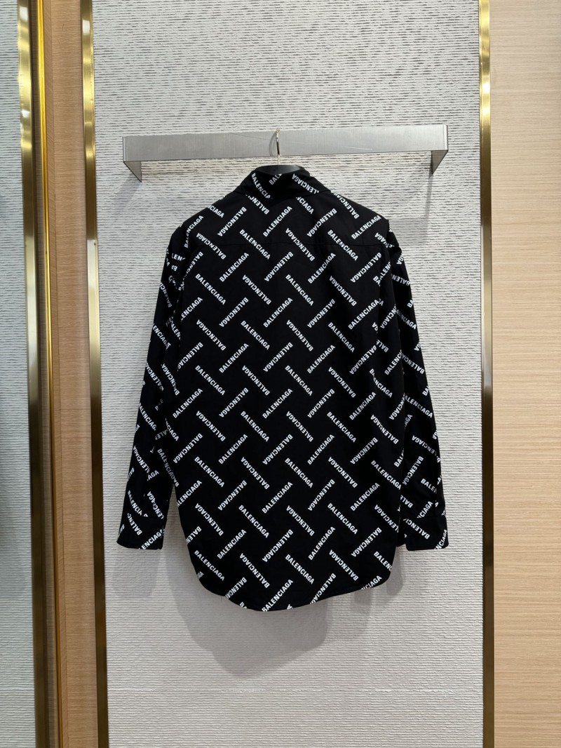 Balenciaga Printed Collar Shirt 1