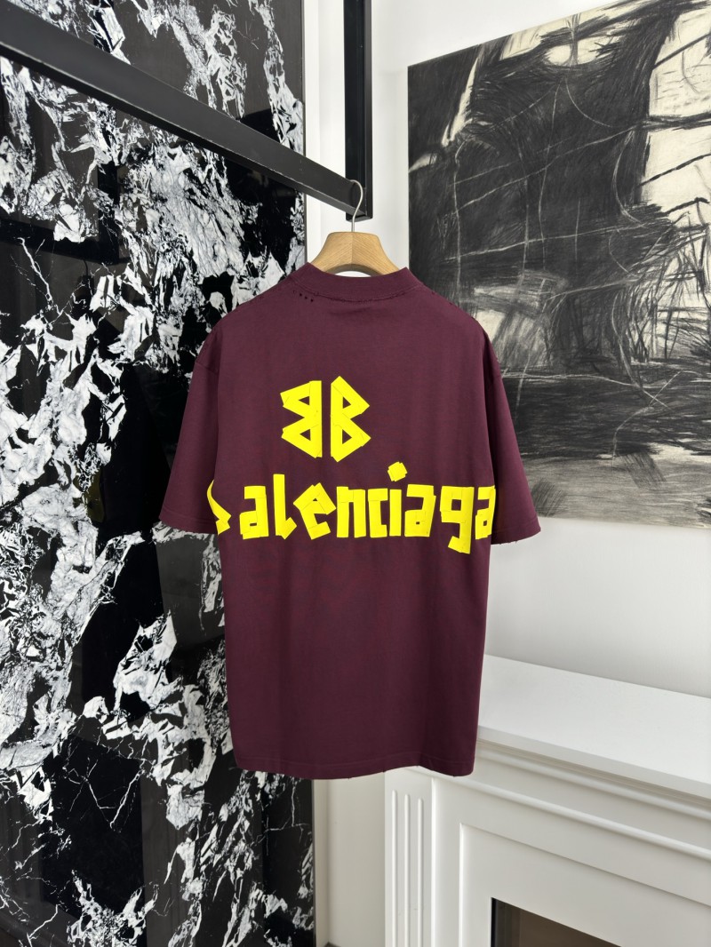 Balenciaga Tape Print Short Sleeve T-Shirt 1 1