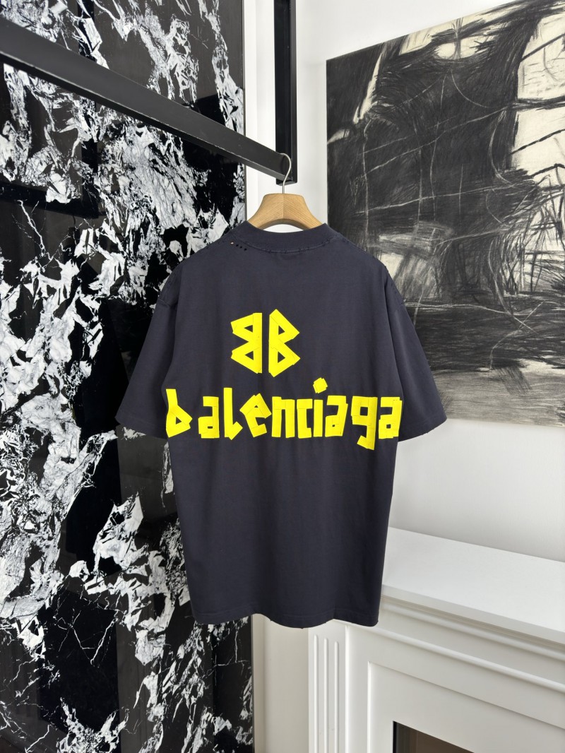 Balenciaga Tape Print Short Sleeve T-Shirt 2 1