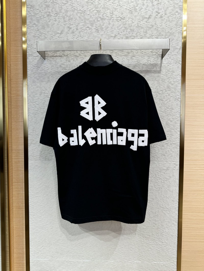 Balenciaga Tape Print Short Sleeve T-Shirt 2 1