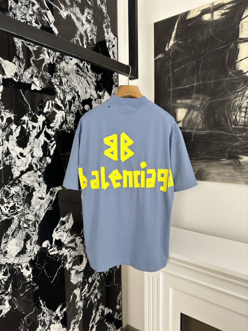 Balenciaga Tape Print Short Sleeve T-Shirt 3 1