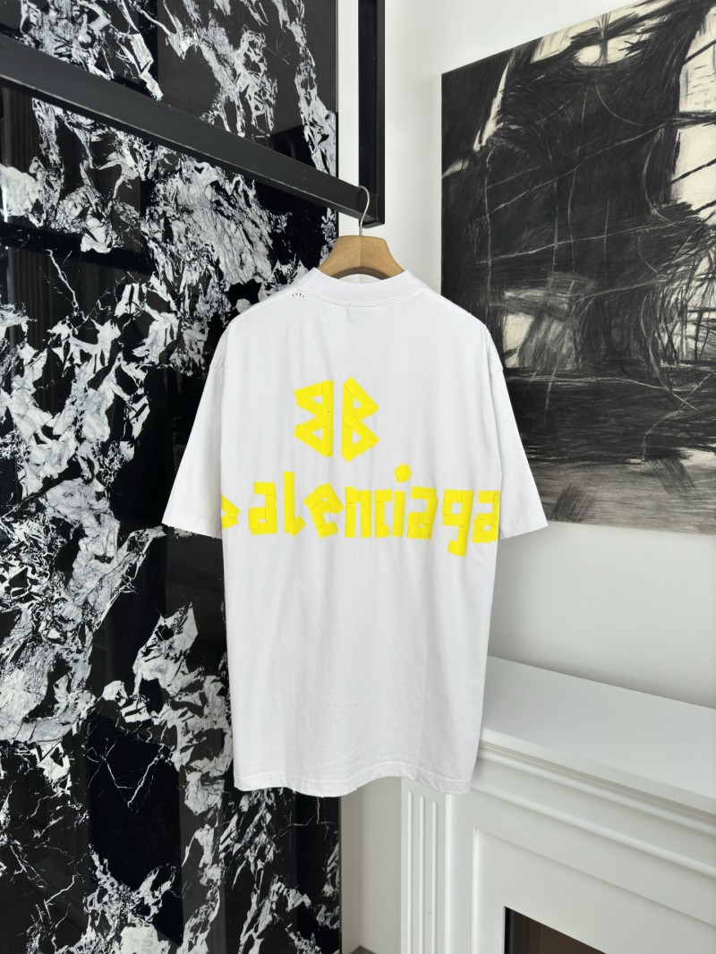 Balenciaga Tape Print Short Sleeve T-Shirt 4 1