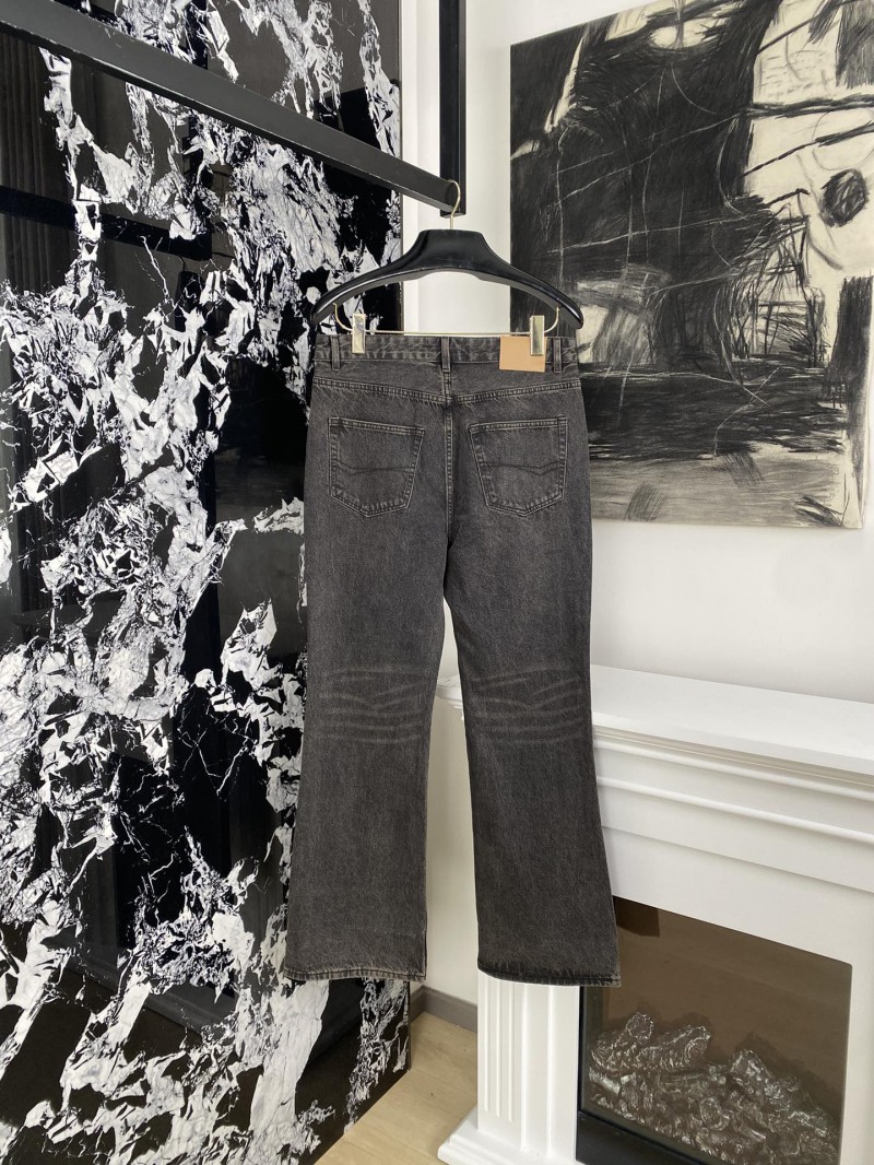 Balenciaga washed denim pants 1