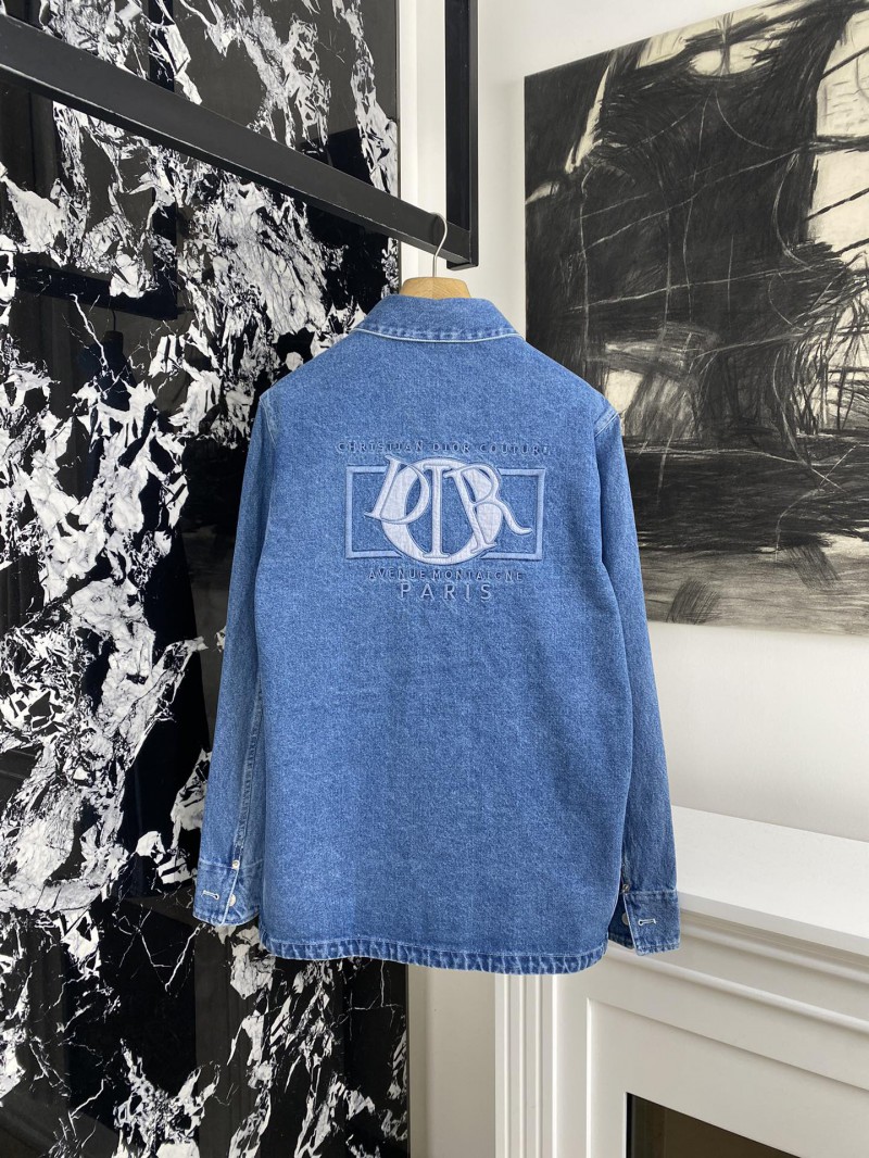 Dior Embroidered Denim Jacket 1