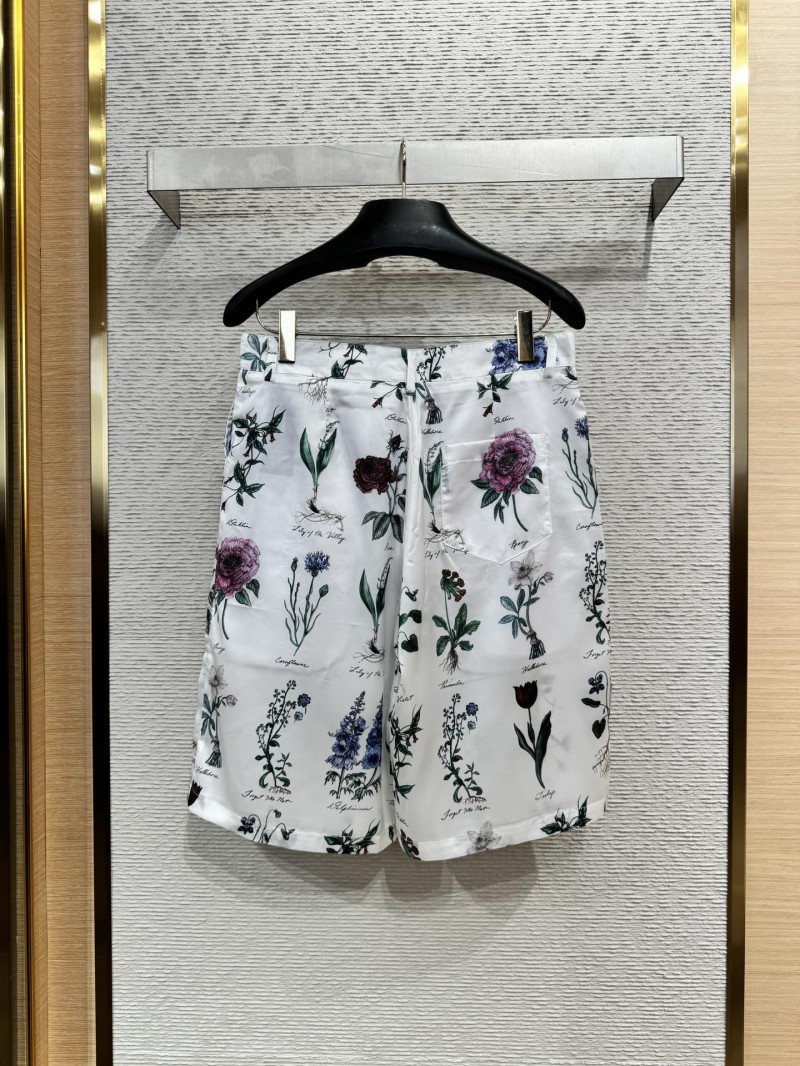 Dior Floral Shorts 1