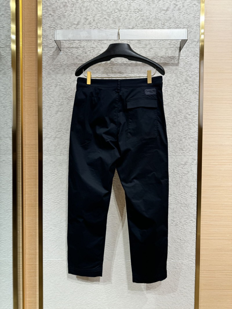 Dior Logo Embroidered Nameplate Work Pants 2 1