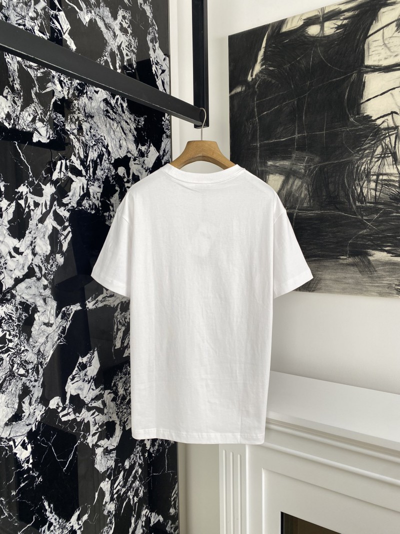 Dior Monogram Embroidered T-Shirt Short Sleeve 1 1