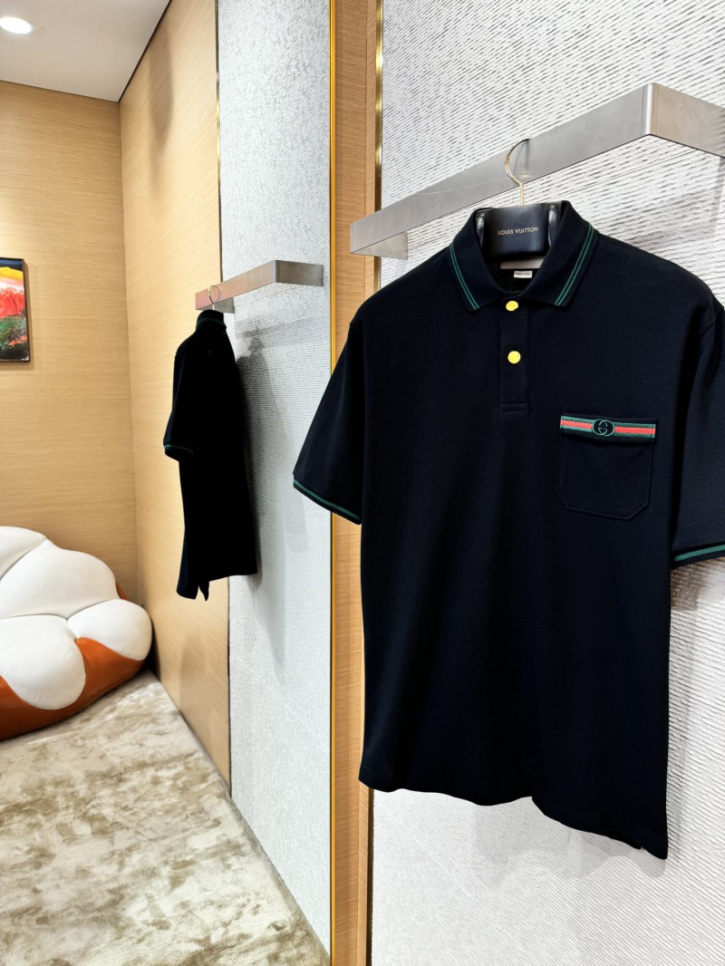 Gucci Chest Embroidery Polo Shirt 2 2