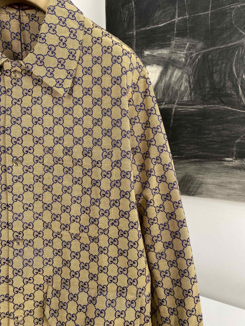 Gucci all-over print jacquard jacket 2