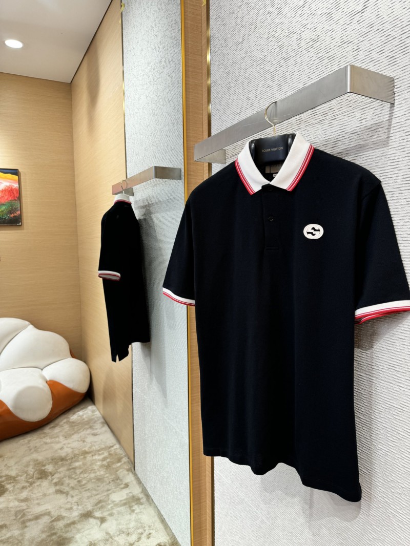 Gucci interlocking badge polo shirt 1 2