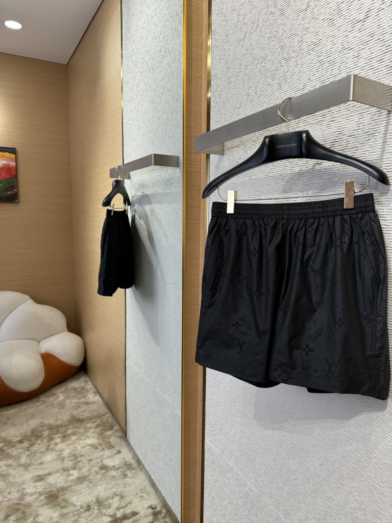LV Dark Jacquard Beach Shorts 4 2