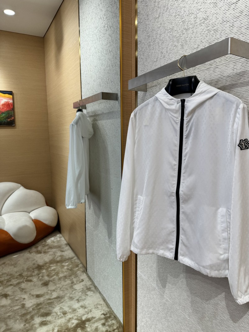 LV Full Print Punch Hooded Jacket 1 2