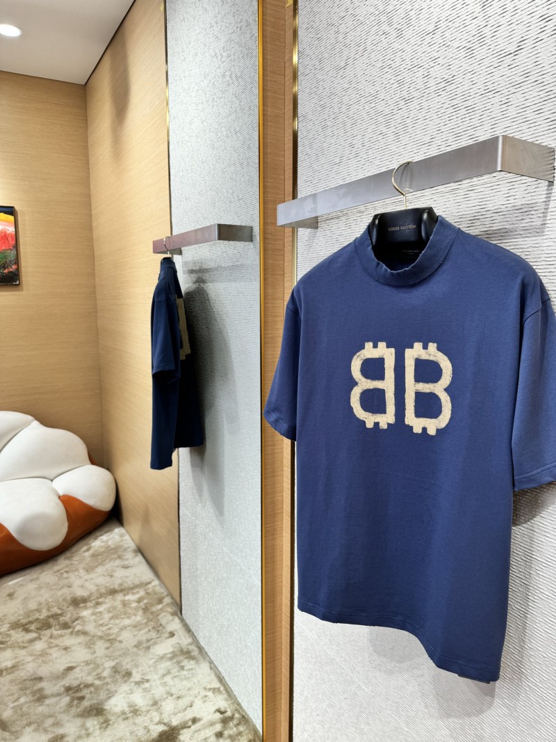 Balenciaga Bitcoin Print Short Sleeve T-Shirt 2