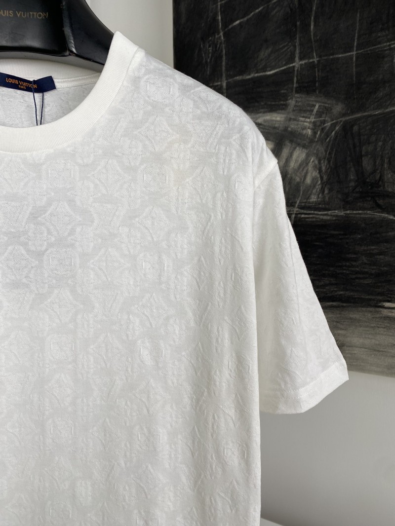 LV Jacquard Shearling Short Sleeve T-Shirt 2