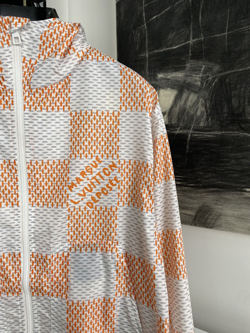 LV Tessellated Zipper Sunbreaker Jacket 1 2