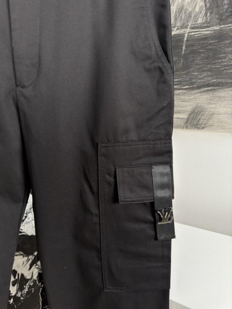 LV Workwear Embroidered Straight Leg Pants 2 2