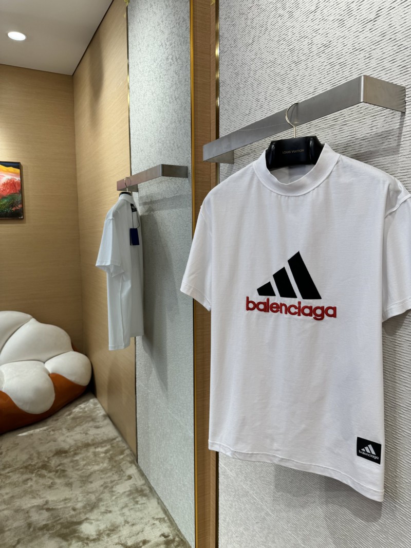 adidas Balenciaga Co-Branded Short Sleeve T-Shirt 1 2