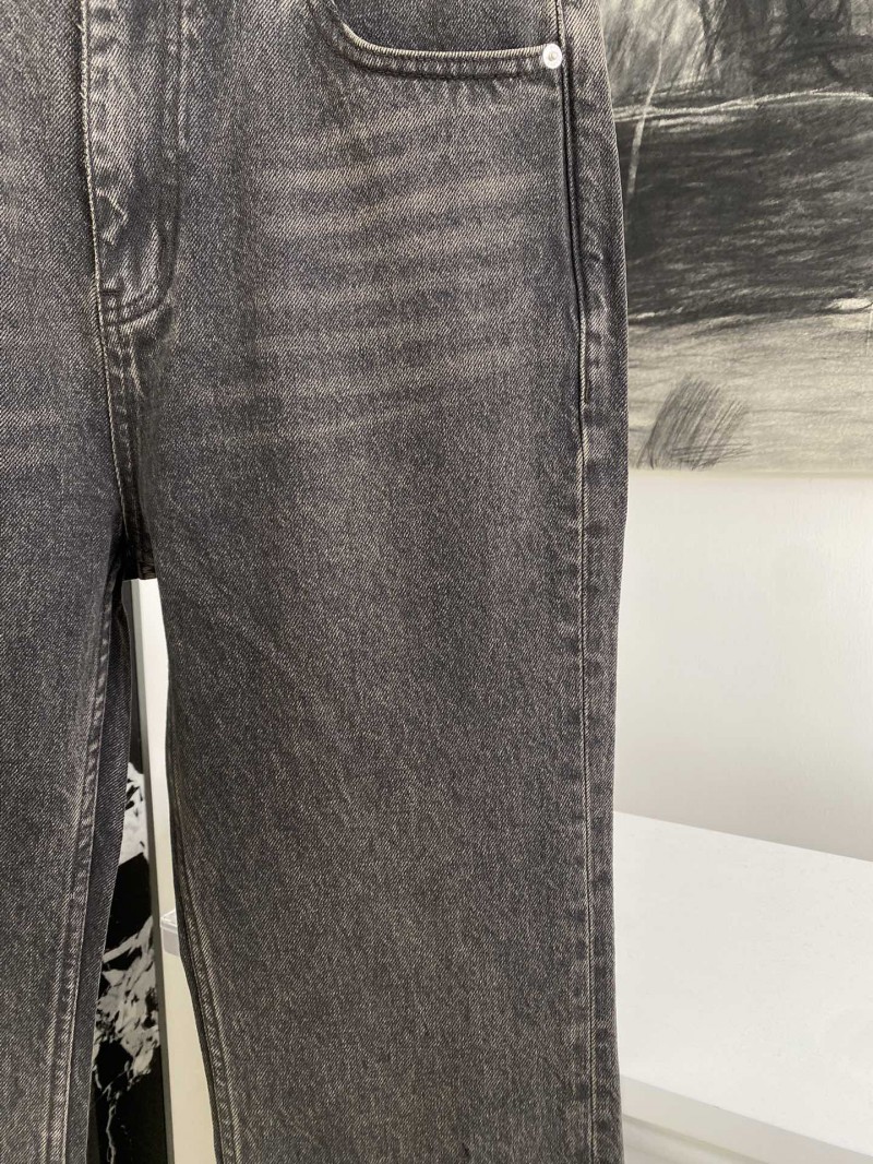 Balenciaga washed denim pants 2