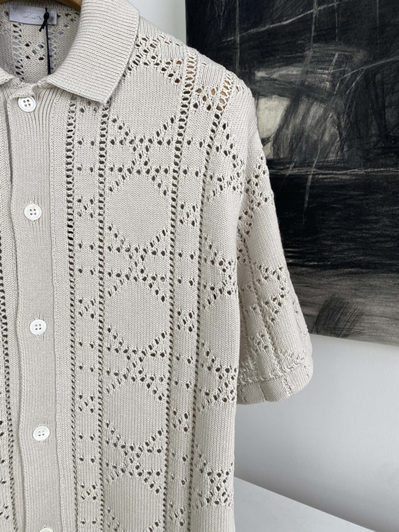 Dior Cutout Short Sleeve Shirt 1 2
