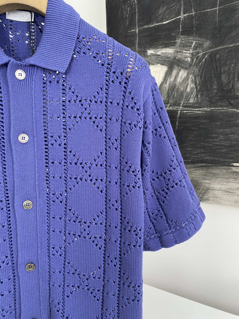 Dior Cutout Short Sleeve Shirt 2 2