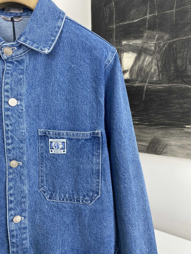Dior Embroidered Denim Jacket 2