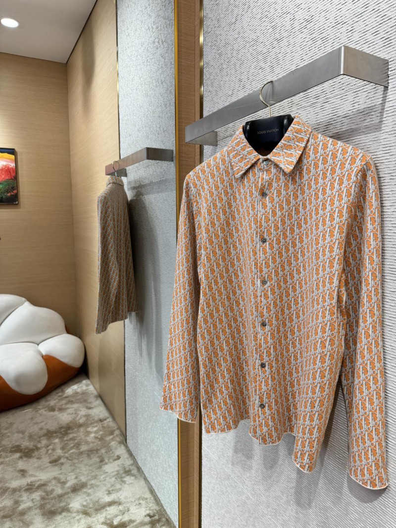 Dior Jacquard Lapel Shirt 1 2