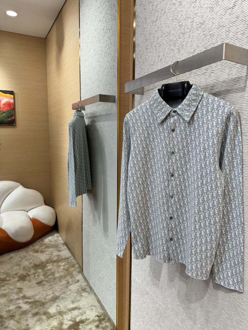 Dior Jacquard Lapel Shirt 2 2