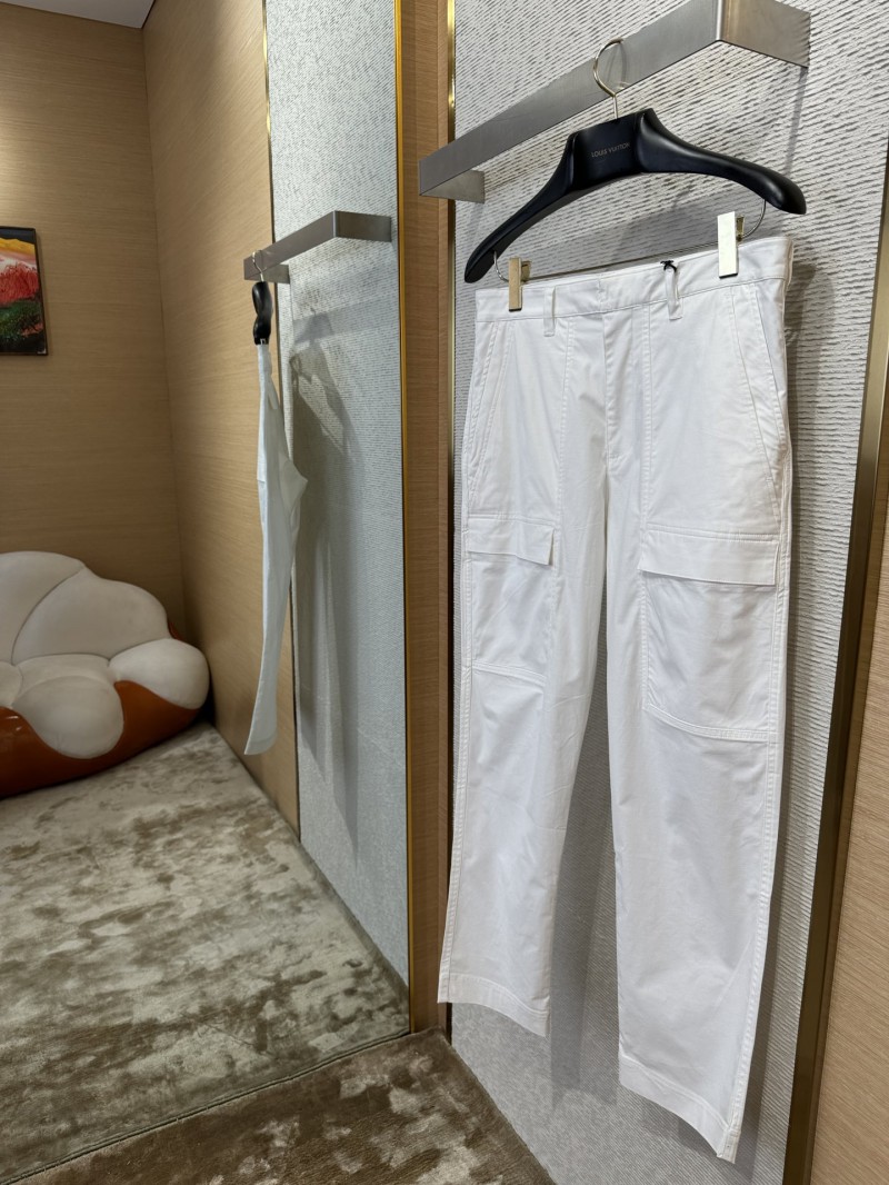 Dior Logo Embroidered Nameplate Work Pants 1 2