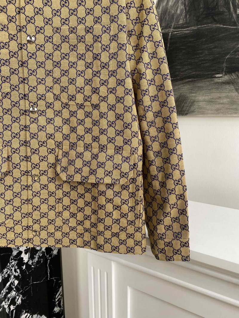 Gucci all-over print jacquard jacket 3