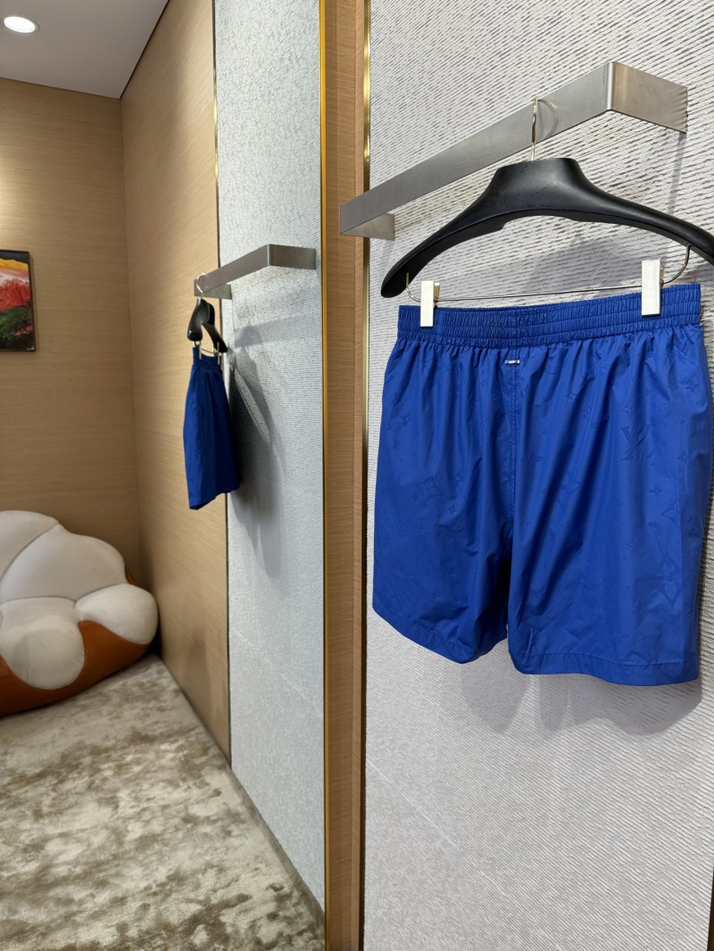 LV Dark Jacquard Beach Shorts 1 3