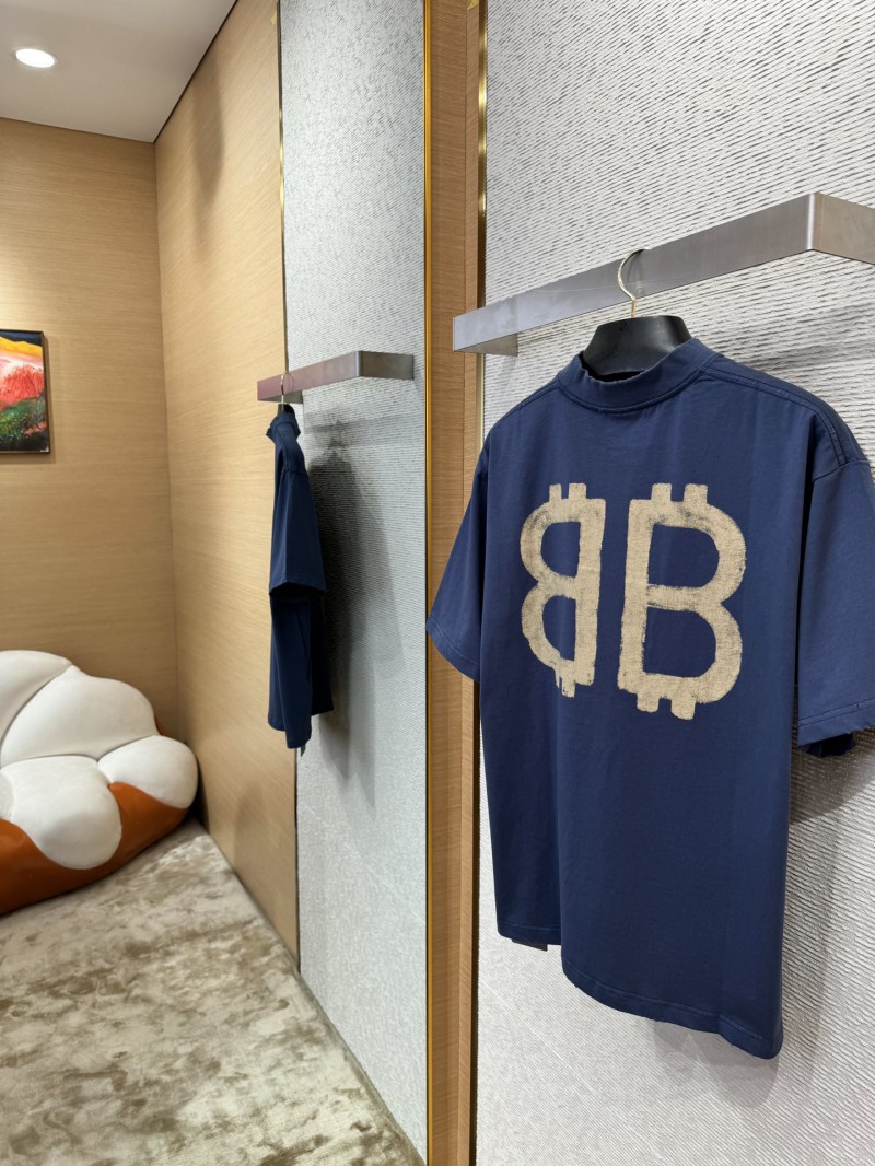 Balenciaga Bitcoin Print Short Sleeve T-Shirt 3