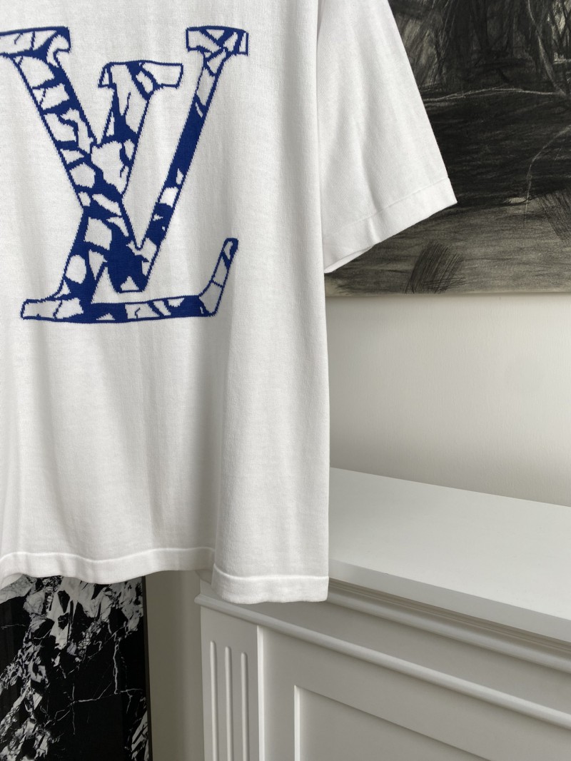 LV Ski Jacquard Round Neck Short Sleeve 3