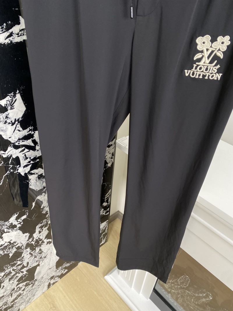 LV Webbing Embroidered Trousers 3