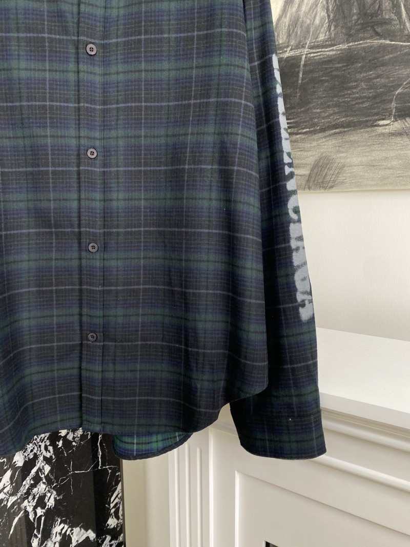 Balenciaga Japan Only Phantom Plaid Shirt 3