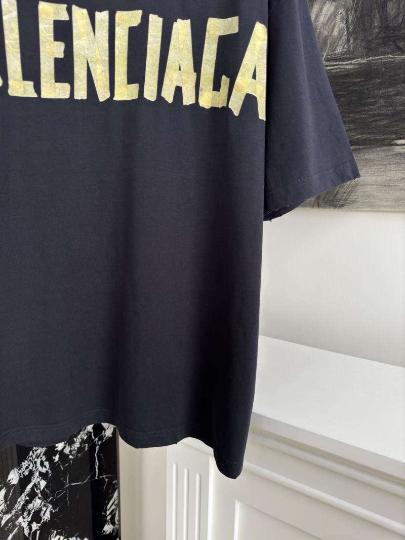 Balenciaga Tape Print Short Sleeve T-Shirt 2 3