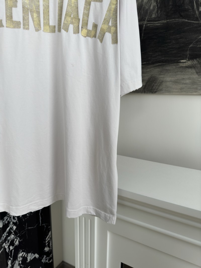 Balenciaga Tape Print Short Sleeve T-Shirt 4 3