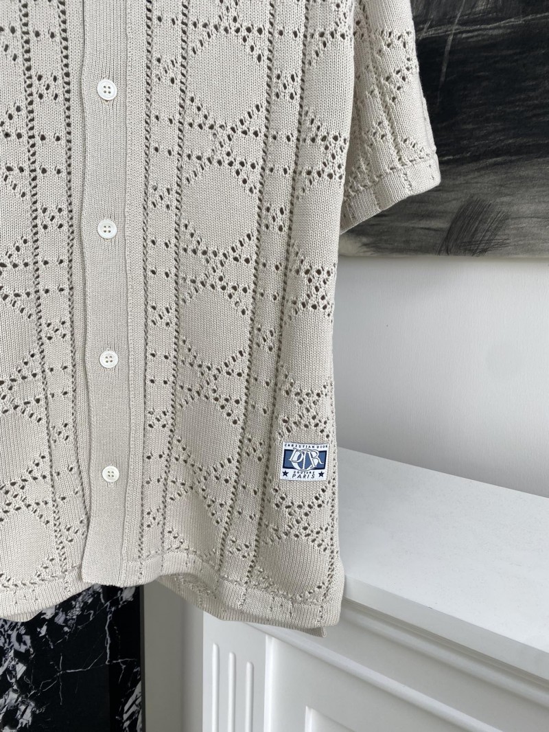 Dior Cutout Short Sleeve Shirt 1 3