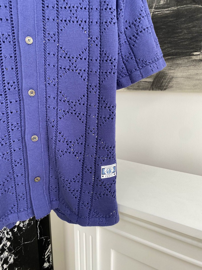 Dior Cutout Short Sleeve Shirt 2 3