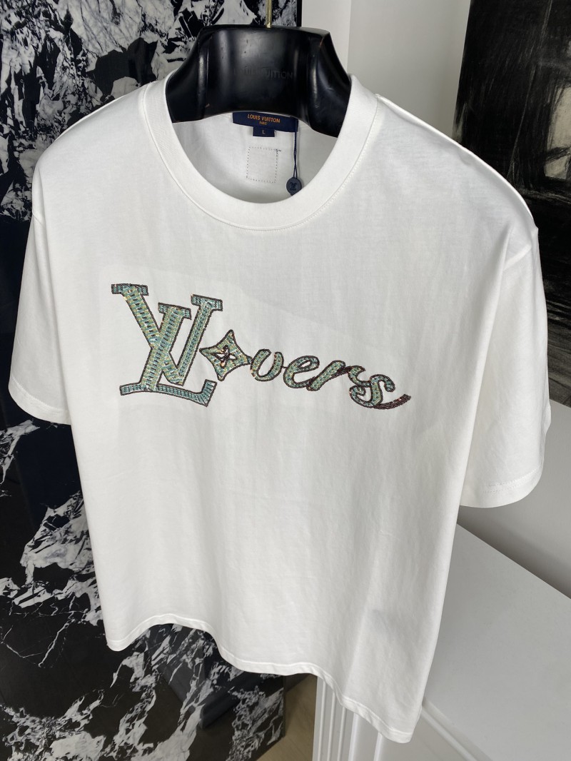 LV Beaded Knit Short Sleeve 4