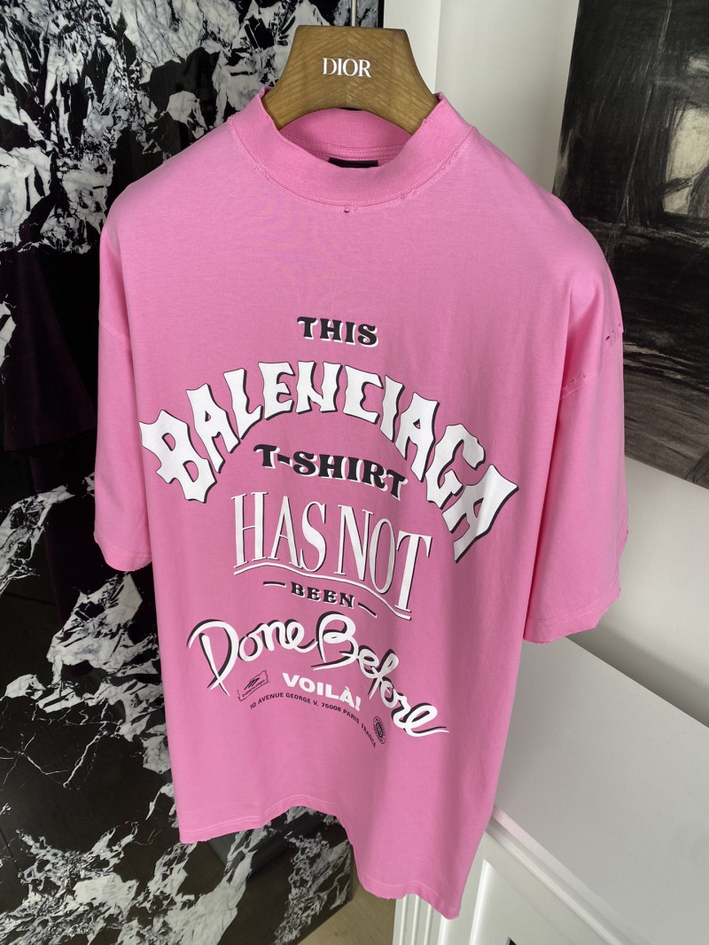 Balenciaga Bienne Foam Print Short Sleeve 1 4