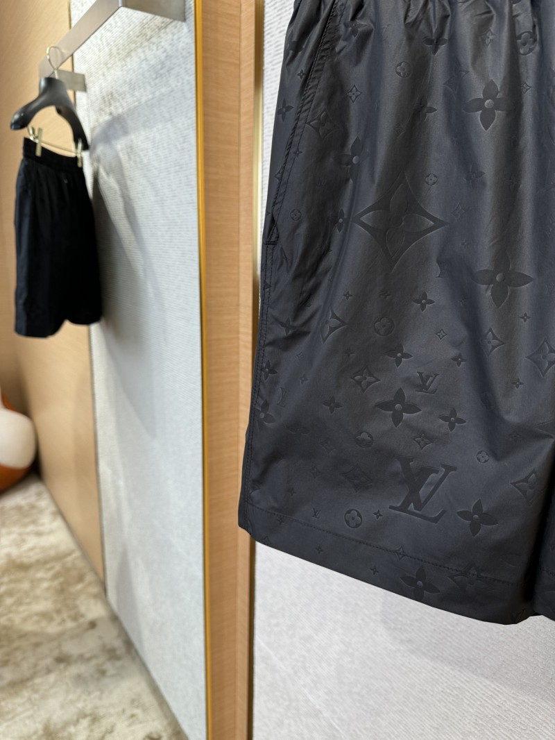 LV Dark Jacquard Beach Shorts 4 4