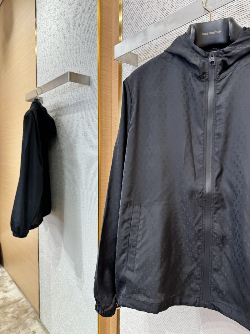 LV Full Print Punch Hooded Jacket 2 4
