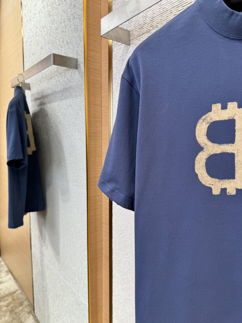 Balenciaga Bitcoin Print Short Sleeve T-Shirt 4