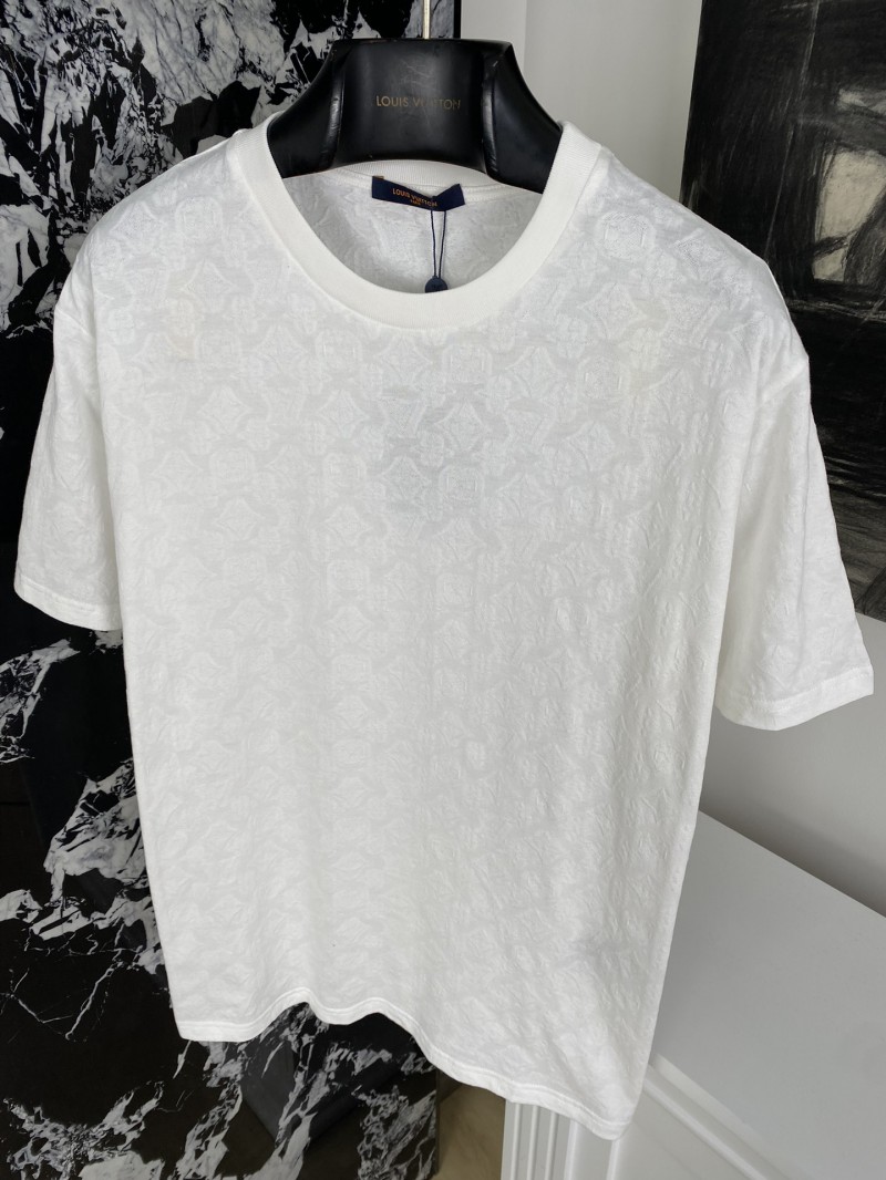 LV Jacquard Shearling Short Sleeve T-Shirt 4